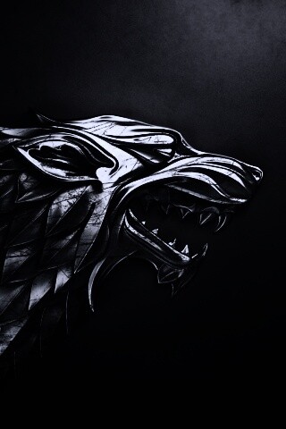 Металлический герб дома Старков обои