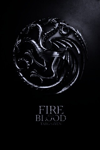 Металлический герб дома Таргариен обои