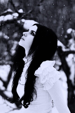 Белоснежная леди обои