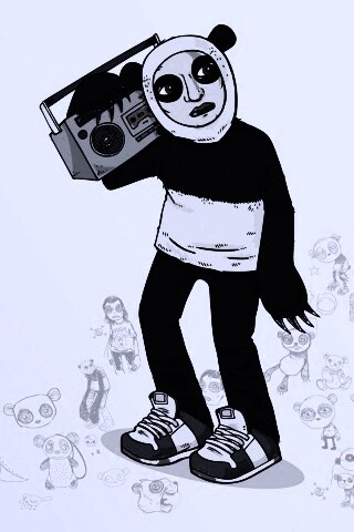 Панда - ньюэйдж обои