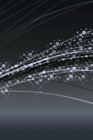 Пучок световых линий обои