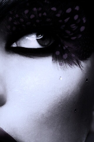 Макияж крупным планом обои