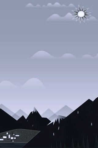 Векторный пейзаж обои