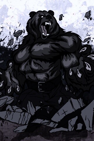 Русский патриотический медведь обои