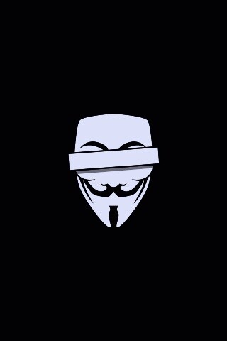 Маска Анонимуса обои