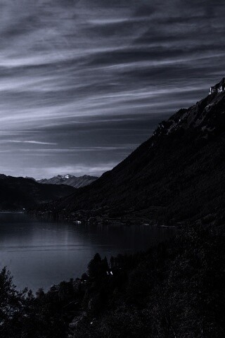 Горное озеро обои