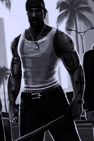 Герои с Грув стрит обои