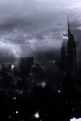 Город после ядерного взрыва обои