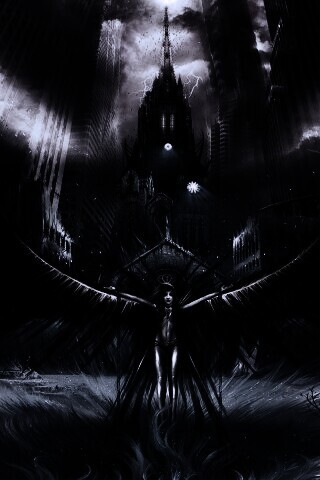 Тёмный ангел обои