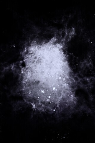 Фиолетовая туманность обои