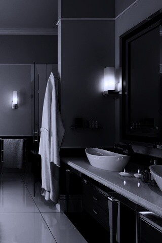 Современная ванна обои