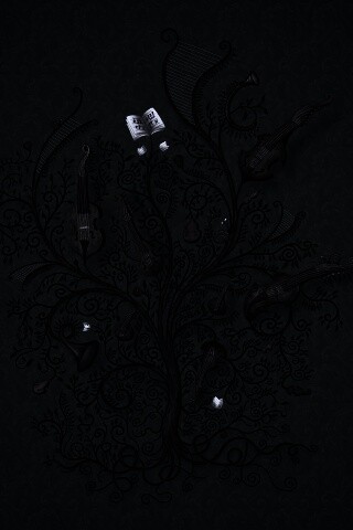 Музыкальное дерево обои