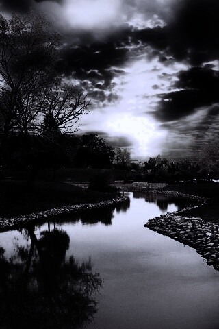 Осенний день в парке обои