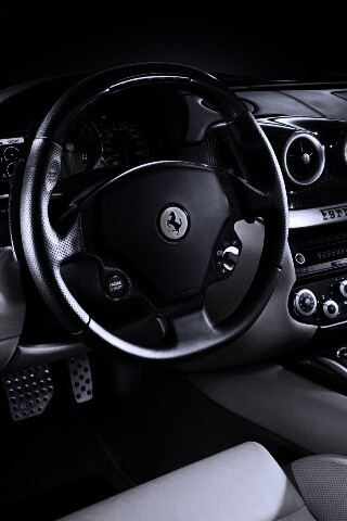 Салон феррари обои