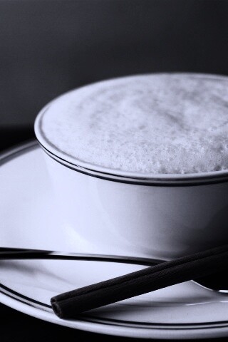 Чашечка кофе с корицей обои