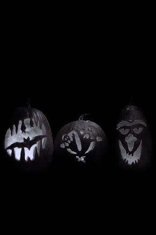 Тыквы на Хэллоуин обои