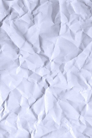 Мятый лист белой бумаги A4 обои