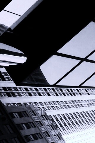 Взгляд вверх обои