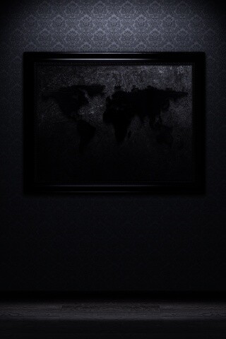 Картина с картой мира обои