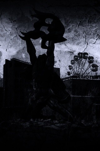 Памятник в Припяти обои