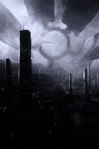 Цитадель из Mass Effect обои