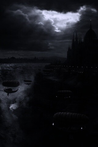 Фентезийный Будапешт обои