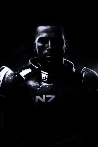 Шепард из Mass Effect обои
