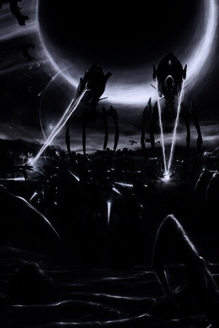 Протосы против зергов обои