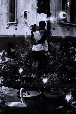 Волшебный поцелуй обои