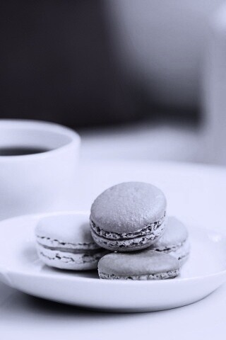 Кофе с пирожным обои