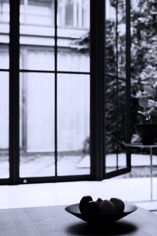 Фрукты в тарелке обои