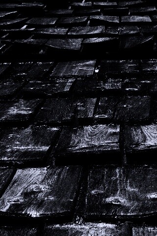 Деревянная крыша обои