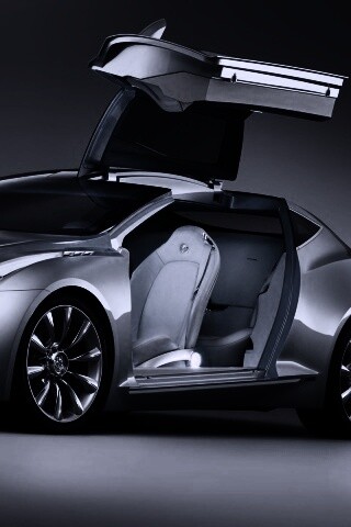 Buick Riviera с распахнутой дверцей обои