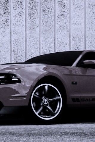 Красный Мустанг GT обои