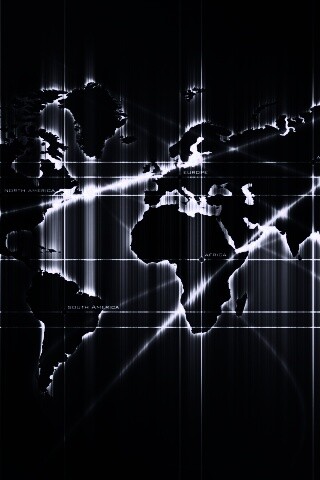 Карта мира в новом стиле обои