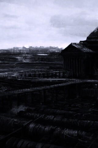 Водоочиститель в мемориале Джеферсона из Fallout 3 обои