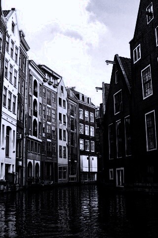 Венецианские каналы в Амстердаме обои
