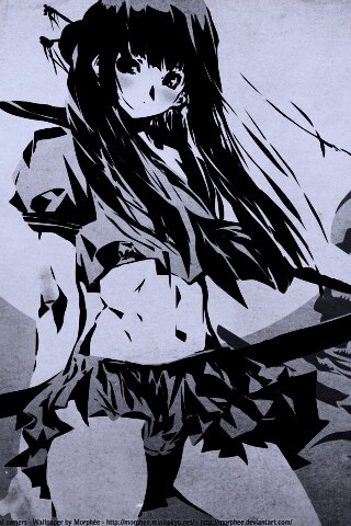 Девушка с мечом обои