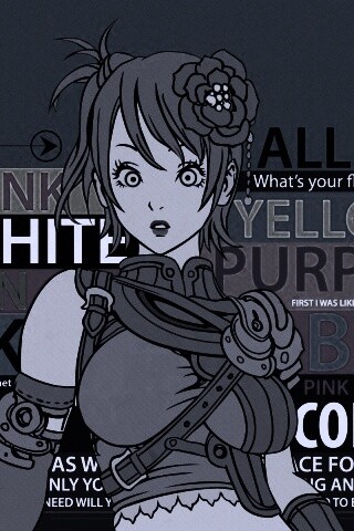 Раскрась её обои