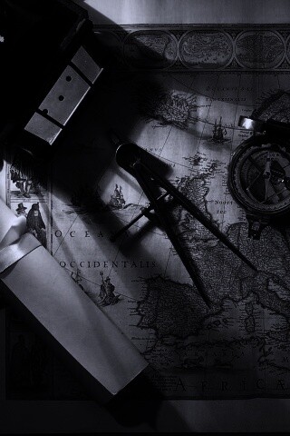 Карта путешественника обои