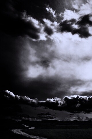 Золотое небо обои