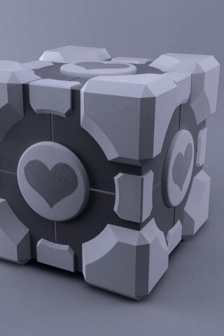 Взвешенный куб-компаньон обои