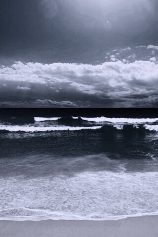 Потрясающий вид на морской пляж обои