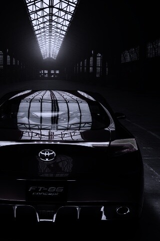 Концепт спортивной тойоты обои