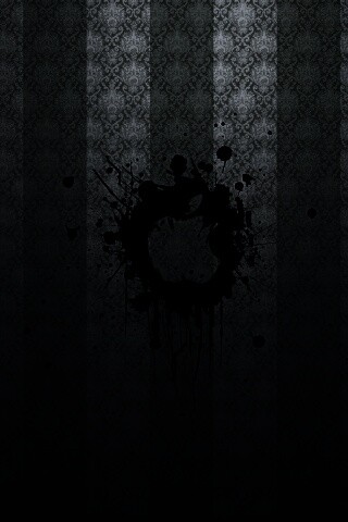 Логотип Apple на обоях обои