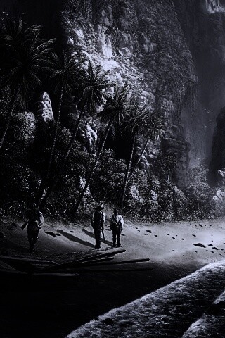 Люди на необитаемом острове обои