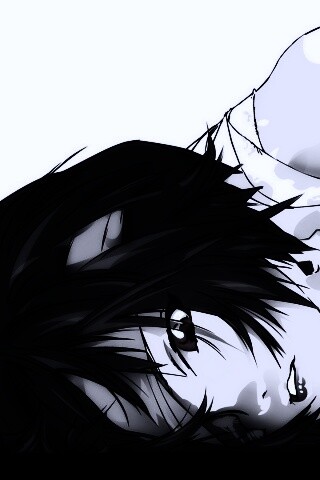 Девушка с красными глазами обои