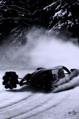 Концепт снегохода обои