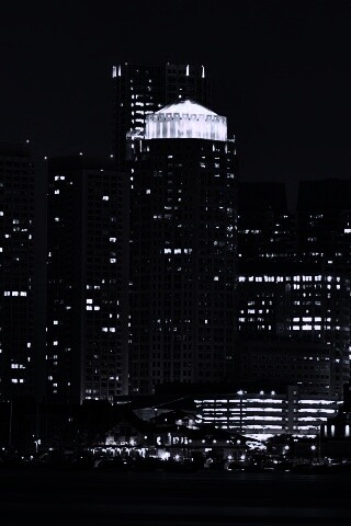 Панорама города обои