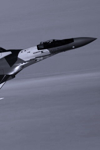 Полёт истребителя обои